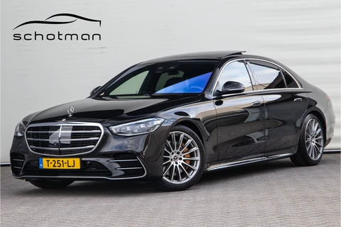 Mercedes-Benz S-Klasse 450 Lang AMG Chauffeurspakket, Achterasbesturing, Leder Exclusief, Massage, Burmester, Head-up