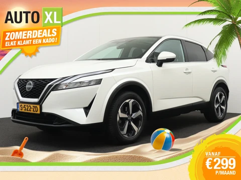 Nissan QASHQAI 1.3 158 PK Aut. MHEV N-Connecta Pano-Dak Adapt. Cruise Trekhaak