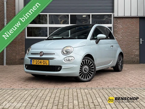 Fiat 500 1.0 Hybrid Launch Edition Panodak Leer Navi Carplay Cruise Control Climate
