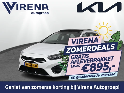 Kia Ceed Sportswagon 1.5 T-GDi GT-Line Automaat - Sportstoelen - Panorama dak - elektrische Achterklep - Adaptive Cruise control - Navigatie - Fabrieksgarantie tot 11-2030
