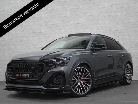 Audi Q8 60e 490pk Full Options! RS Massage Seats | 4WS | OLED | Laser | Ventilatie | Valcona Leder+ Pakket | B&O Sound | 23'' | Alcantara hemel | Head-Up | Soft-Close | Panodak | 2x Memory | Trekhaak | Keyless-Entry | Luchtvering | | Nieuw | Fabrieksgarantie.