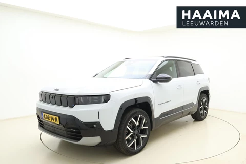 Jeep Compass First Edition 74 kWh | DEMO | Stoelmassage | Stoel verwarming/ventilatie | LED matrix | Panoramadak | Lederen bekleding | Keyless | Elektrische kofferklep