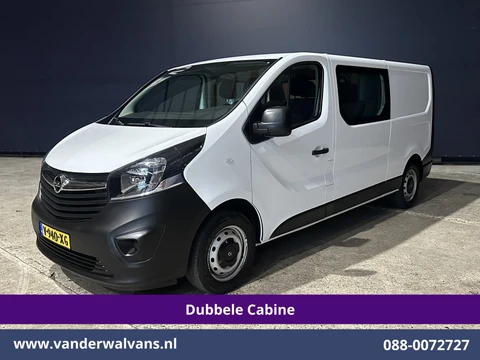 Opel Vivaro 1.6 CDTI 126pk L2H1 Dubbele Cabine Euro6 Airco | 6-Zits | LED | Cruisecontrol Trekhaak