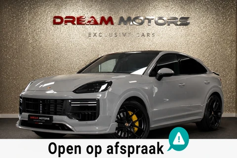 Porsche Cayenne Coupé 3.0 E-Hybrid TURBO GT 470pk | BIJRIJDERSDISPLAY | SPORTUITLAAT | PANODAK