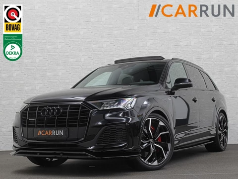 Audi Q7 50 TDI 7-Persoons S-Line | RS Leder | 360 Camera | Trekhaak | ACC | Panorama | B&O Sound | Head-Up | 73426,= Ex btw | Soft-Close | Matrix-LED | 4-Zone Clima | Stoelverwarming V+A | Keyless-Entry | Standkachel | Luchtvering | Tour-Pakket | Memory | Sfeerverlichting | Stuurverwarming | Autom. Parkeren | Carplay |