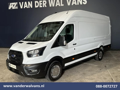 Ford Transit 2.0 TDCI 131pk L4H3 Jumbo Euro6 Airco | Camera | Cruisecontrol | Verwarmde voorruit Parkeersensoren, Bijrijdersbank