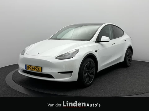 Tesla Model Y RWD 58 kWh SOH 94,6% | Afneembare Trekhaak | Warmtepomp | Parelmoer Wit
