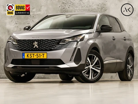 Peugeot 3008 1.6 HYbrid 225 Allure Sport 225Pk Automaat (APPLE CARPLAY, GROOT NAVI, 360 CAMERA, SPORTSTOELEN, LEDER, KEYLESS, GETINT GLAS, LANE ASSIST, NIEUWSTAAT)