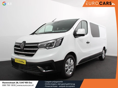 Renault Trafic 2.0 Blue dCi 150 EDC T30 L2H1 Advance Dubbele cabine Navigatie Airco Lichtmetalen velgen Betimmering Trekhaak Camera Parkeer sensoren Dab