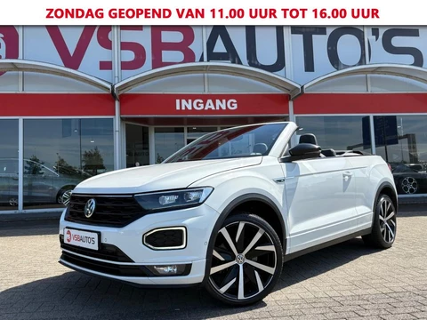 Volkswagen T-Roc Cabrio 1.5 TSI ACT. 150PK AUT. R-LINE LEER LED NAVI CAMERA CARPLAY AIRCO LMV PDC