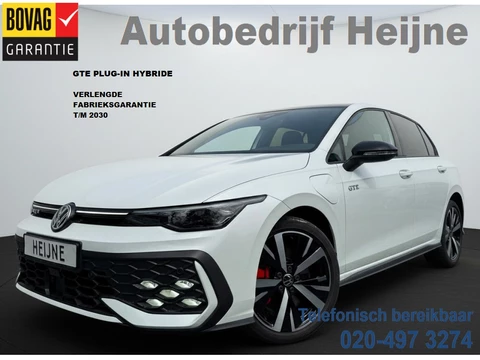 Volkswagen Golf GTE 1.5 eHybrid 272 PK HYBRID GTE-SPORT LEDER/LED-MATRIX/HEAD-UP!/18-INCH/TREKHAAK