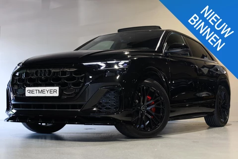 Audi Q8 55 TFSI e quattro Pro Line S |Pano |RS Zetels+Rode gordels |B&O |360° |Trekhaak |Memory |Sfeer |ACC