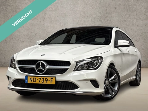 Mercedes-Benz CLA 180 AMG Sport Automaat (SCHUIFDAK, GROOT NAVI, LEDER, GETINT GLAS, SPORTSTOELEN, ZWART HEMEL, CRUISE, NIEUWE APK, NIEUWSTAAT)