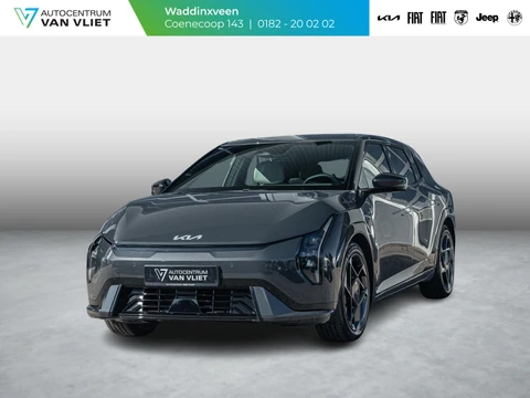 Kia EV4 GT-Line Business Edition 81.4 kWh | Direct leverbaar | Rijk uitgerust | Gunstige fiscale waarde! | Navi. | Clima. | Adapt. Cruise. | Stoel&Stuur Verwarming | Dodehoek Assistentie | GT-Line Vegan Lederen Stoelbekleding