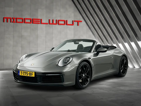 Porsche 911 Cabrio 3.0 Carrera Sport chrono/Luchtvering/Sport uitlaat/stoelv/carplay