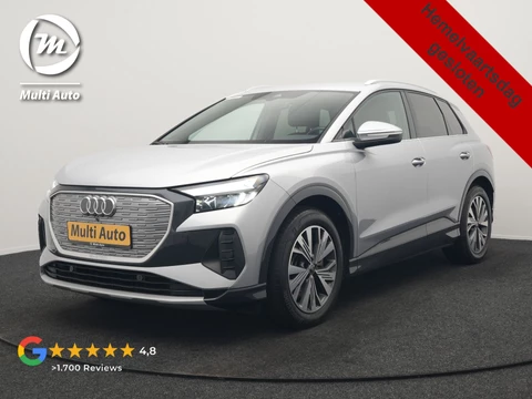 Audi Q4 e-tron 50 quattro Advanced edition 77 kWh 300pk Dealer O.H. | Apple Carplay | Voorstoelen Verwarmd | Navigatie Plus | 19"L.M | LED | Cruise Control | DAB | Virtual |