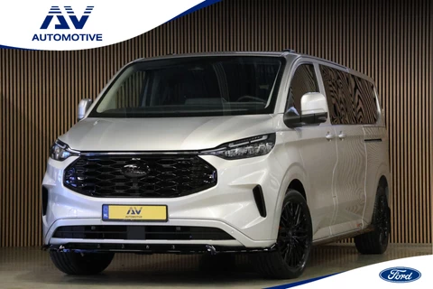 Ford Transit Custom 320 2.0 TDCI 170 PK L2H1 Limited DC | BPM VRIJ | Dubbel Cabine | 360 Camera | Middenconsole | ACC | Blind Spot | Navigatie | Camera | CarPlay | Lane Assist | Elek. Trekhaak | 5-Zitter | BPM VRIJ 