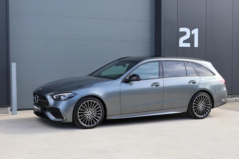 Mercedes C-klasse Estate 300 d AMG Line / Panoramadak / Memory Stoelen / Burmester Surround / Night Pakket / Trekhaak Wegklapbaar