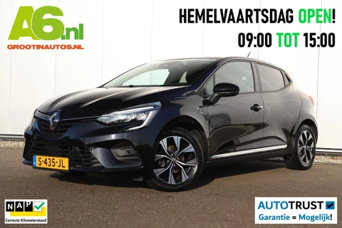 Renault Clio 1.0 TCe 90 Evolution 16 inch LMV Navigatie Carplay Android Airco Cruise Control Rijstrooksensor Parkeersensor Getint Glas