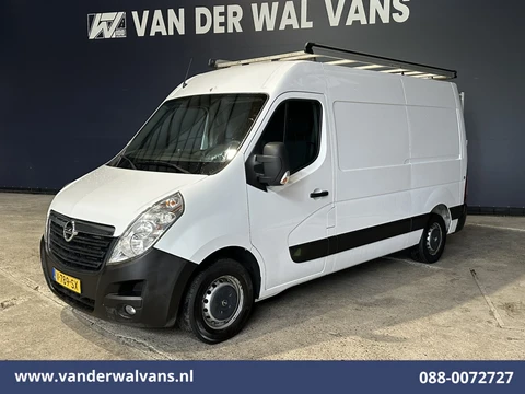 Opel Movano 2.3 CDTI 146pk L2H2 Euro6 Airco | Camera | Omvormer | Imperiaal | Navigatie 2500kg Trekhaak, Cruisecontrol, Parkeersensoren, Bijrijdersbank