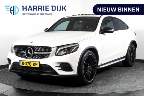 Mercedes-Benz GLC Coupé 250 4MATIC 211 PK Premium AMG Line | S/K-Panodak | Cruise | Stoelverw. | PDC | Camera | App. Connect | ECC | LM 21" |