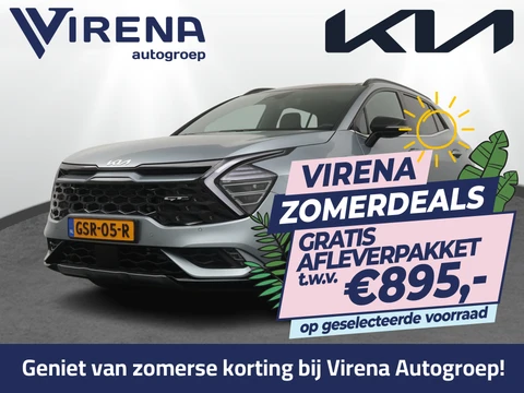 Kia Sportage 1.6 T-GDi MHEV GT-Line - Adaptief Cruise Control - Led Koplampen - Climate Control - Navigatie - Stoel/Stuurverwarming - Fabrieksgarantie Tot 2031