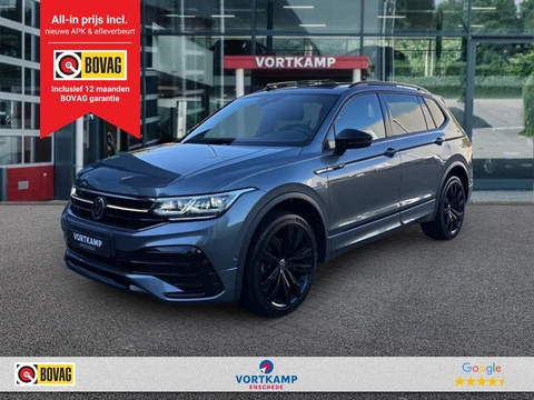 Volkswagen Tiguan 2.0 TSI 4M R-LINE 7P. LEDER/PANO-DAK/TREKHAAK/STAND-KACHEL/360CAMERA
