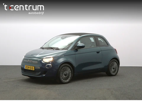 Fiat 500e Cabrio Icon 42 kWh 119 PK, 100 % SOH, Carplay, Memory, Cruise Control