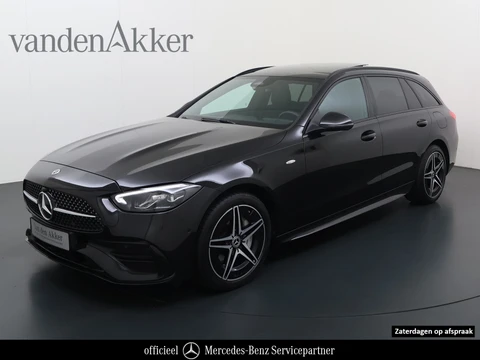 Mercedes-Benz C-Klasse 300e AMG Estate // Trekhaak // Panoramadak // Distronic // 360 Camera // Memory // Sfeerverlichting