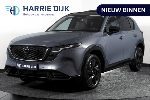 Mazda CX-5 2.5 E-SKYACTIV G 141 M HYBRID Homura | S/K-Panodak | Dig. Cockpit | Adapt. Cruise | Stoelventilatie+verw. | Leder | 360 Camera | NAV + App. Connect | ECC | Elek. Klep | Bose | LM 19" | 0234