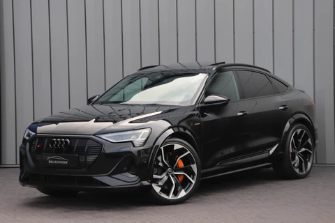 Audi e-tron Sportback S quattro 95 kWh | 503PK | Luchtvering | Head-up | Pano | Keyless-go | Sfeerverlichting | S-Stoelen | B&O | 2021.