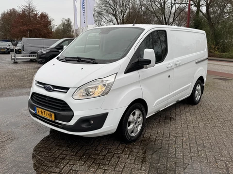 Ford Transit Custom 270 2.0 TDCI L1H1 Limited | SCI | 130pk | Achteruitrijcamera | Cruise control | Trekhaak | 3 zits | Navigatie | Bluetooth