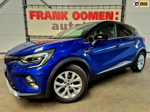 Renault Captur 1.0 TCe 90 Intens + Trekhaak|LED|Sfeerverl.|Keyless|Navi|DAB|Climate|Cruise|PDC|Leder/stof|17"LMV