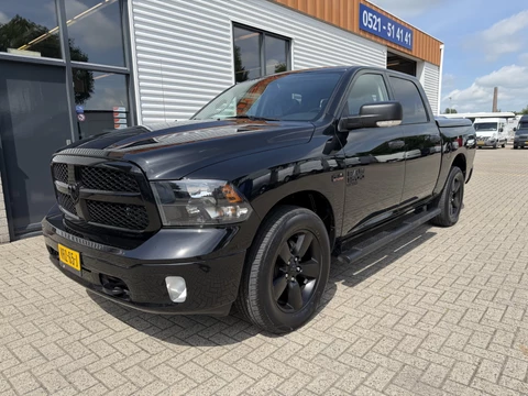 Dodge Ram 1500 5.7 V8 4x4 Crew Cab 5'7 Longhorn / vaste prijs rijklaar € 39.950 ex btw / euro 6 / lease vanaf € 652 / airco / cruise / navigatie / prins lpg / leer / trekhaak 3500 kg !