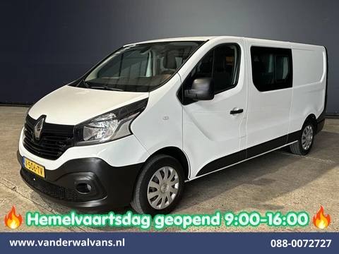 Renault Trafic 1.6 dCi 126pk L2H1 Dubbele Cabine Euro6 Airco | 5-Zits | Camera | Navigatie | Trekhaak | Cruisecontrol Parkeersensoren