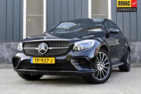 Mercedes-Benz GLC Coupé 250 4MATIC Premium Plus AMG-Styling Rijklaarprijs-Garantie Schuifdak Leder Interieur 20Inch Rond omzicht camera