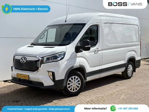 Maxus eDeliver9 72kWh 280km WLTP Snelladen LED Carplay Cruise control Camera Airco Parkeersensoren v+a