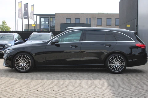 Mercedes-Benz C-Klasse Estate 200 AUT9 Luxury Line PANORAMADAK LEDER MEMORY BURMESTER KEY-LESS GO 360-CAMERA