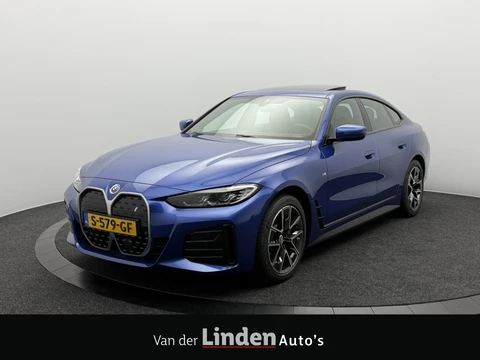 BMW i4 eDrive40 M-Sport 84 kWh | Live Cockpit Plus | Schuifdak | Head-Up Display | Leer