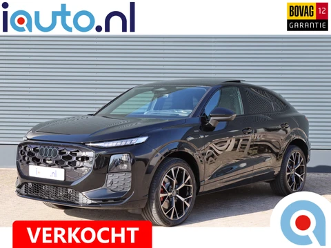 Audi Q3 Sportback 1.5 200kW e-hybrid S-Line Pano/Sonos/360/Tech Pro/Elek. stoelen+mem/Head-up/Keyless/20"/Trekhaak wegkl.