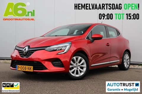 Renault Clio 1.0 TCe Intens Half Leder 16 inch LMV LED Navigatie Achteruitrijcamera Carplay Android Climate Cruise Control Sfeerverlichting