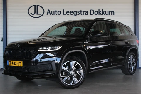 Škoda Kodiaq 1.5 TSI Sportline Business Trekhaak | Pano | Virtual Cockpit | Adapt. Cruise | Stoel-/Stuurverw. | Carplay | Camera | Navi | Voorruitver. | 19" LMV | PDC V+A