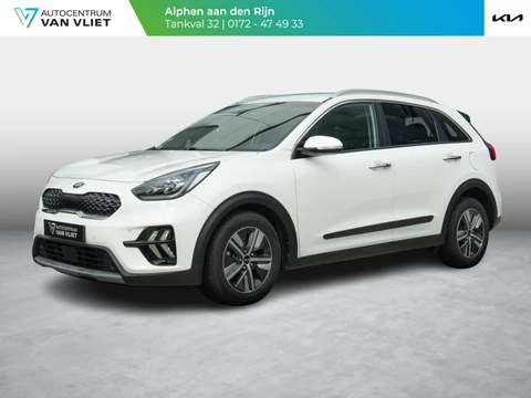 Kia Niro 1.6 GDi Hybrid DynamicPlusLine | Stoel en stuurverwarming | LED | Leder | Privacy Glas | Keyless Entry | Cruise control adaptief | Navigatie | achteruitrijcamera | Carplay | Parkeersensoren v+a | Dealeronderhouden NL auto |