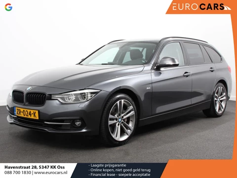 BMW 3-serie Touring 340i 326 pk Automaat Sport-Line | Navigatie | Climate Control | Cruise Control | Led | Electrisch bedienbare achterklep | Extra Getint Glas | Lichtmetalen velgen 18" | Stoelverwarming