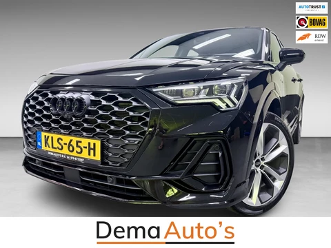 Audi Q3 SPORTBACK 35 TFSI 2X S-LINE BLACKLINE 20'' SFEERVERL/CARPLAY/ADAPT-CR/DAB/SONOS/ELECTR-STOELEN///