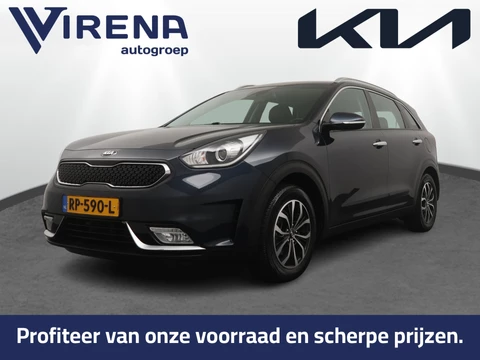 Kia Niro 1.6 GDi Hybrid DynamicLine - Cruise Control - Lichtmetalen Velgen - Navigatie - Climate Control - Apple/Android Carplay - Virena Zekerheidspakket €895