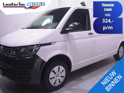 Volkswagen Transporter 2.0 TDI 110 pk L2H1 Airco, 2-Zits, Achterklep Laadruimte Pakket, PDC V+A, Dakdragers
