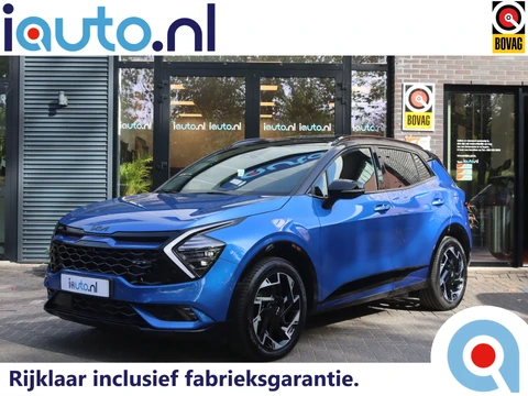 Kia Sportage 1.6 T-GDi Plug-in Hybrid AWD GT-PlusLine Pano/Leder/LED/HK/360/Elek. stoel+mem/19"/Trekhaak