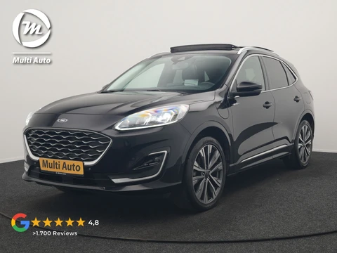 Ford Kuga 2.5 Vignale PHEV 225pk Dealer O.H. | Panodak | Head Up | Camera | Bang & Olufsen | Lederen Comfortstoelen Memory & Verwarmd | Stuur Verwarmd | Navigatie | DAB | Virtual | 20"L.M | Cruise Control | Plug In Hybrid |