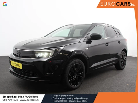 Opel Grandland 1.2 Turbo GS Automaat Navigatie Apple Carplay/Android Auto Camera Parkeersensoren Adaptive Cruise Control Dodehoekdetectie Stoel-en stuurverwarming Climate Control Lichtmetalen velgen